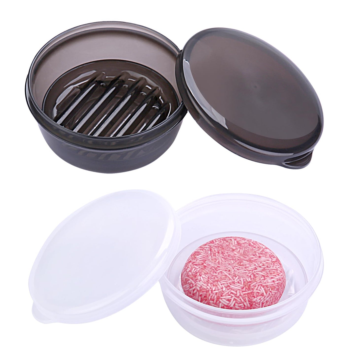 4Pcs Travel Soap Container, Portable Soap Box, Plastic Leakproof Soap Case | Soap Bar Holder, Camping, Bathroom Shower Gym Hiking Traveling