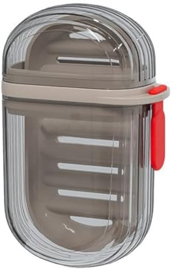 Travel Soap Case, Leakproof Soap Holder with Lid, Portable Bar Soap Holder for Traveling, Ideal for Bar Soap Storage During Travel, Camping, Gym