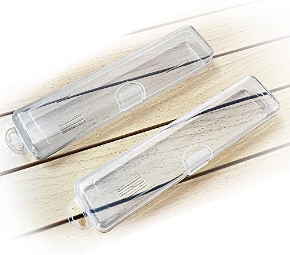 Tongue Scraper Case, Tongue Scraper Travel Case, Tongue Cleaner Case, Case for Tongue Scraper (2 Pack)