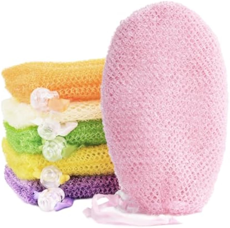 6 Pack Mesh Soap Bags for Soap Bars, Hangable Bar Soap Pouch, Soap Pouch for Shower with Drawstring Closure, Colorful Soap Saver Bag for Body Wash, 3.9 * 6 in