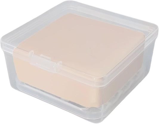 Soap Case Box, Vonpri Soap Dish Storage Holder for Shower Home Outdoor Traveling (1Pc Clear)