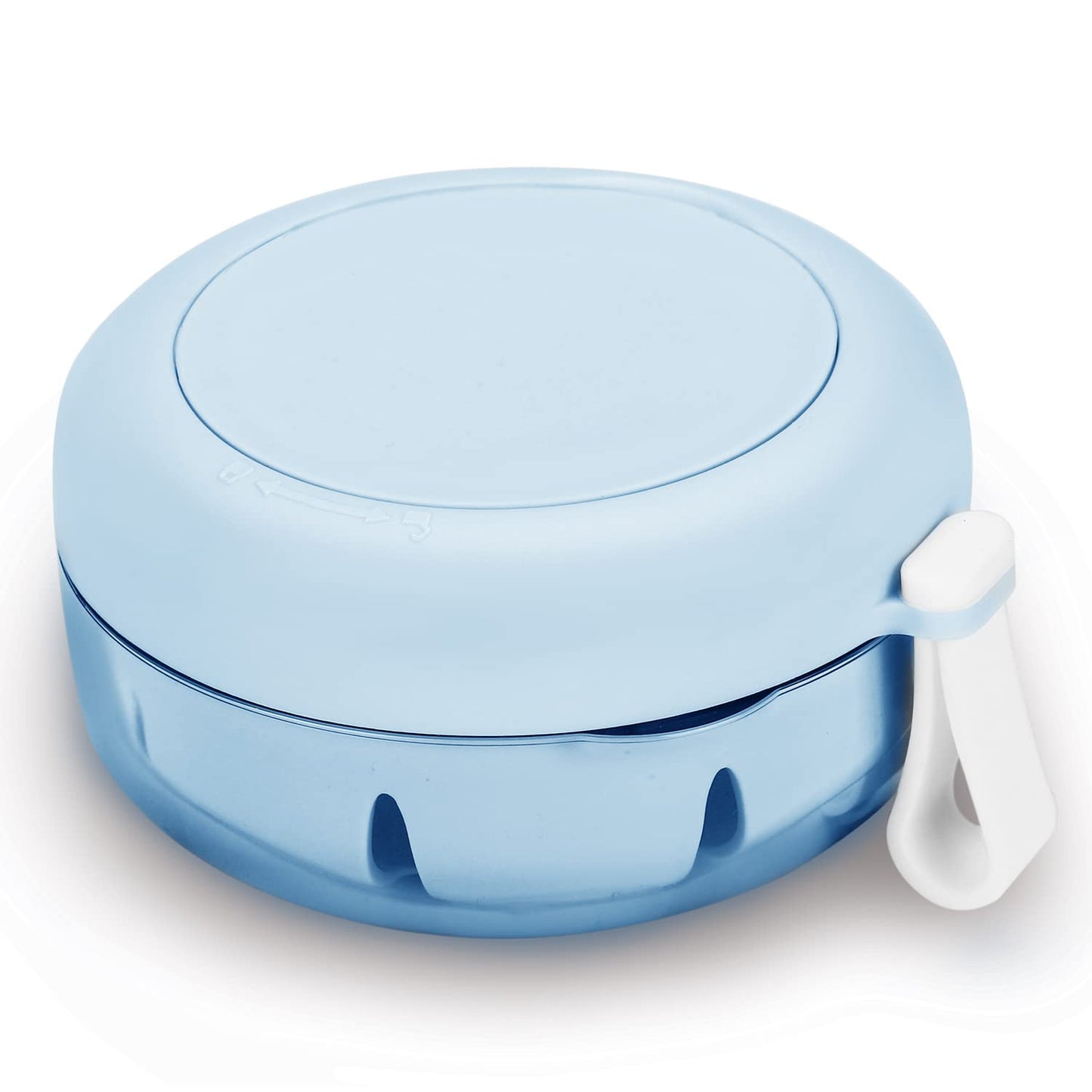 Denture Case, Definitely No-Leak Denture Bath Box for Traveling Perfectly, Denture Cup with Strainer & Magnetic Mirror,Completely Clean Care for Retainer, Mouth Guard, & Denture