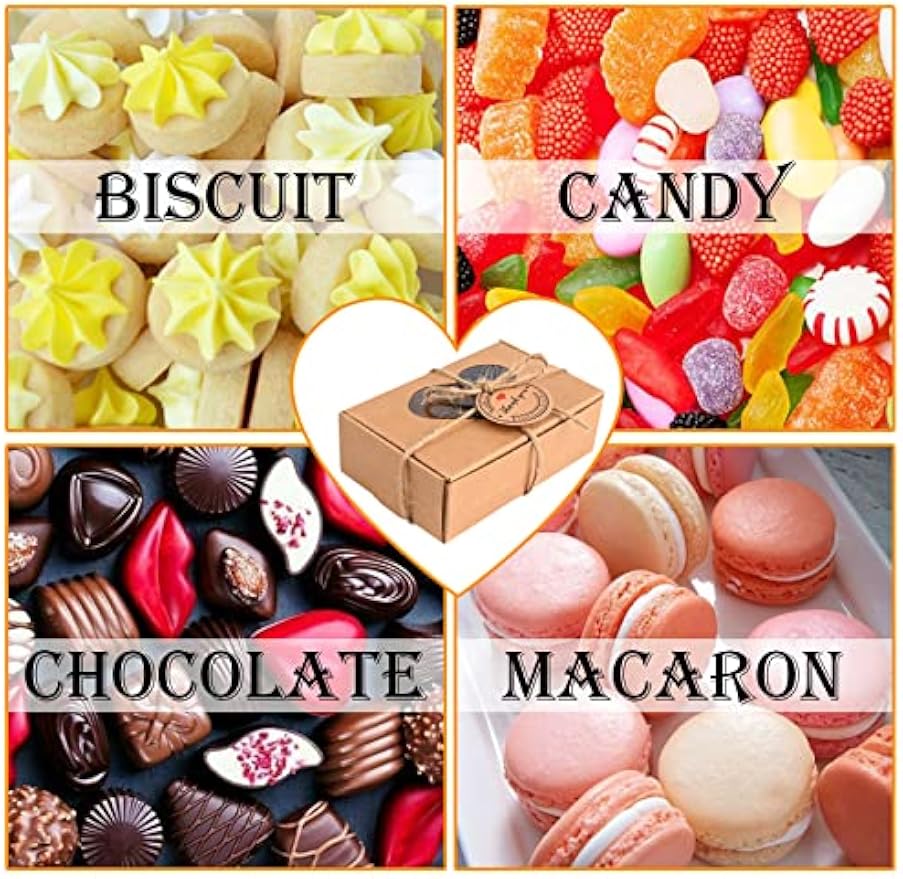 Soap Boxes for Homemade Soap, Soap Packaging Gift Box with Window | 3.54 X 2.36 X 1.18 Inch Soap Packaging Gift boxes Brown with Window, Small Rectangular Soap Boxes (32PCS)