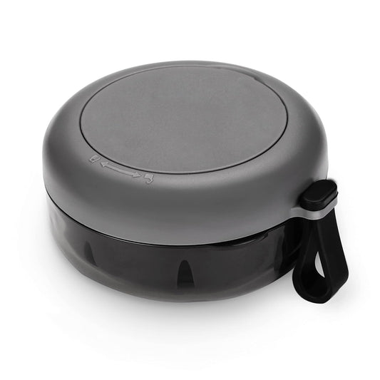 Denture Case, Definitely No-Leak Denture Bath Box for Traveling Perfectly, Denture Cup with Strainer & Magnetic Mirror,Completely Clean Care for Retainer, Mouth Guard, & Denture