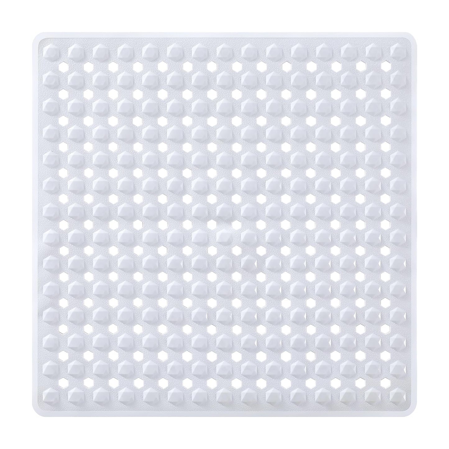 Yimobra Bathtub Mat Non Slip, 34.5"X15.5" Long Shower Mat for Inside Shower, Machine Washable Bath Mat with Drain Holes & Strong Suction Cups, Soft on Feet, Bathroom Essentials, Black