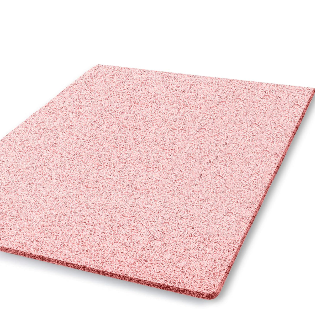 godehone Shower Mats Non Slip Without Suction Cups, PVC Loofah Bathroom Mats, Loofah Mats for Shower and Bathroom, Quick Drying, 15.7× 36 Inch, Grey