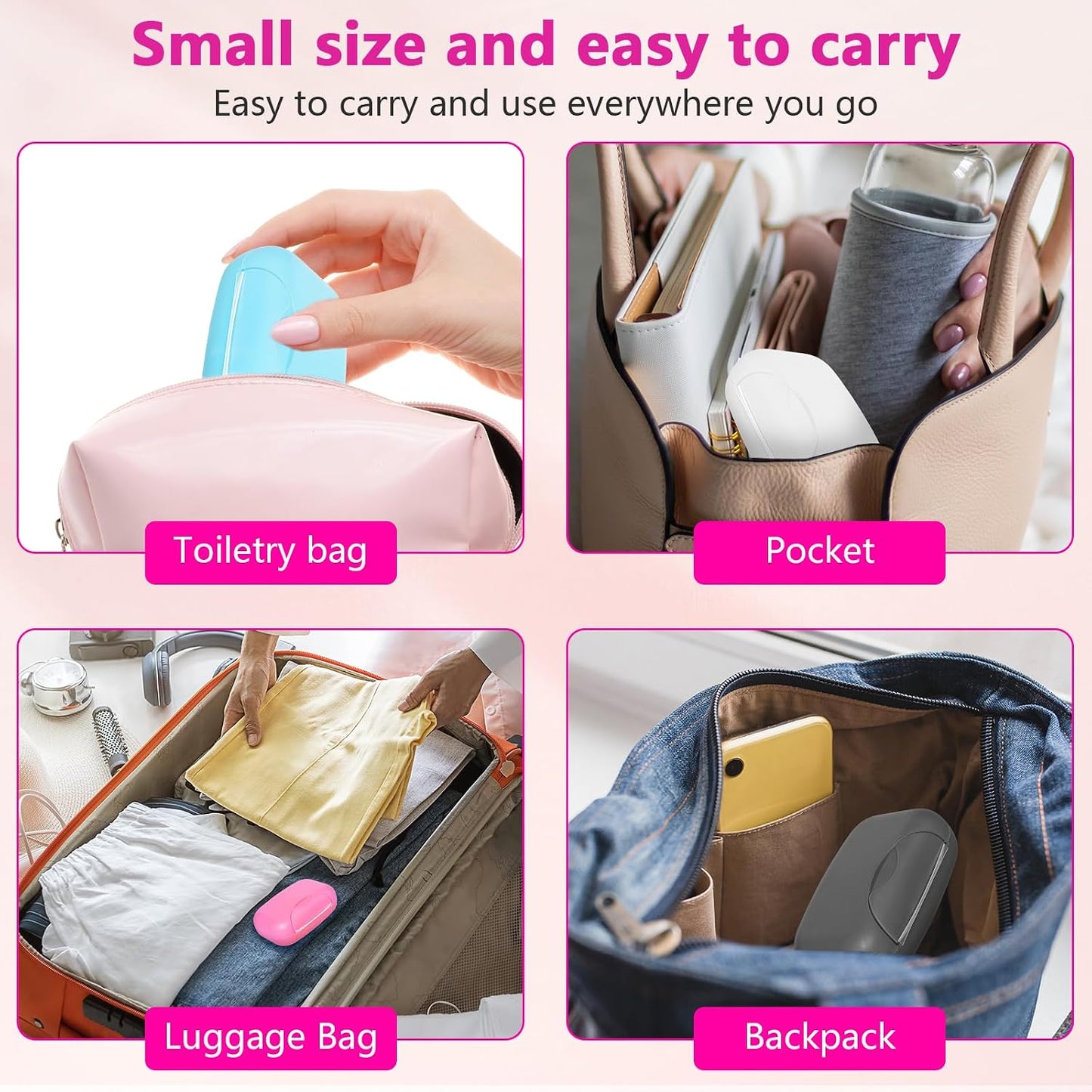 20 Pcs Portable Travel Soap Dish with Lid, Plastic, Rectangular, Colorful, Soap Bar Holders