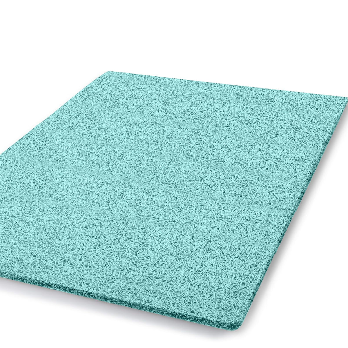 godehone Shower Mats Non Slip Without Suction Cups, PVC Loofah Bathroom Mats, Loofah Mats for Shower and Bathroom, Quick Drying, 15.7× 36 Inch, Grey