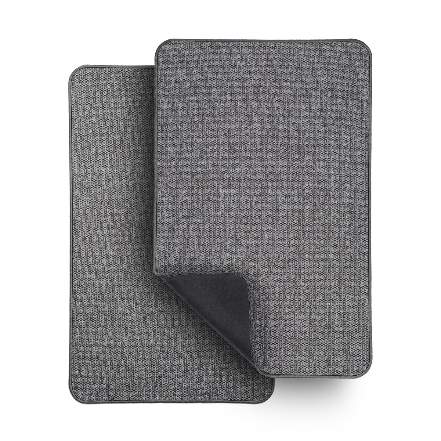 Bath Mat,Ultra Thin Bathroom Rugs,Rubber Bath Mats for Bathroom,No Slip Bath Rugs,Quick Dry,Machine Washable,Low Pile,Absorbent,Shower Outside,Sink,Home Decor Accessories.Grey,1'5"x2'3"(17x27Inch)